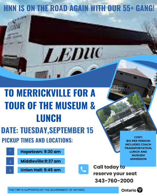Merrickville Bus Trip Poster