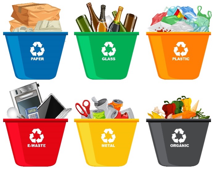 recycle boxes